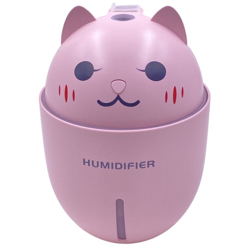 Umidificador e Aromatizador Usb Led/Ventilador - Adorable Pet Air Jiaxi - Rosa