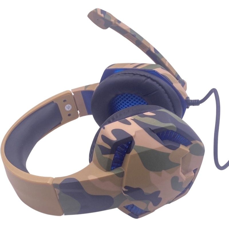 Fone de Ouvido - Gaming Headset Komc G306 - Camuflada Marrom