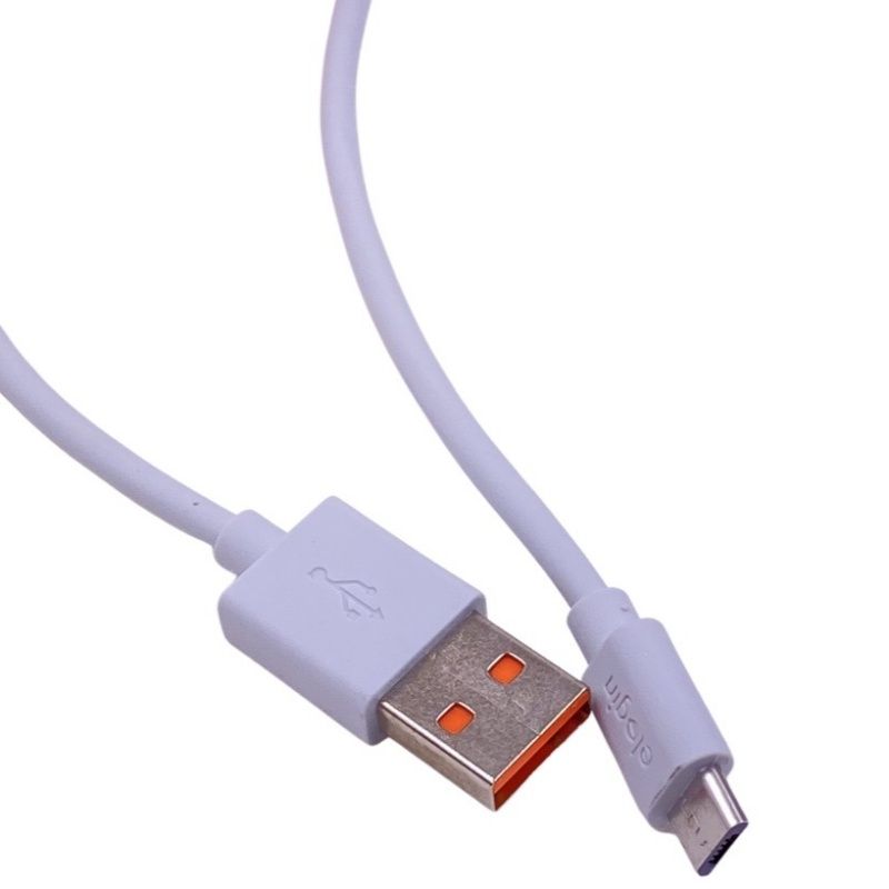 Kit Carregador de Parede Universal 3 Usb Elogin FC-22-8 + Cabo Micro Usb/V8 