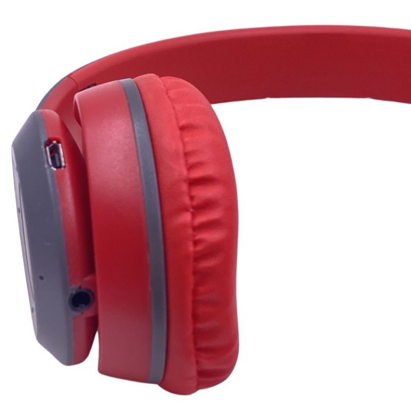 Fone de Ouvido Bluetooth Plugx F-47 - Vermelho