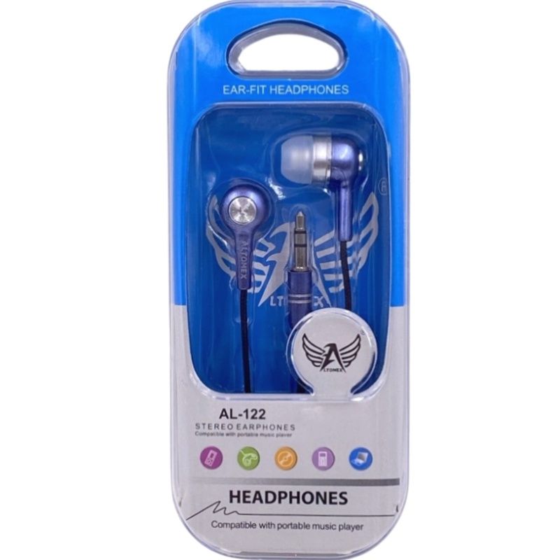 Fone de Ouvido AL-122 Altomex Nylon - Azul