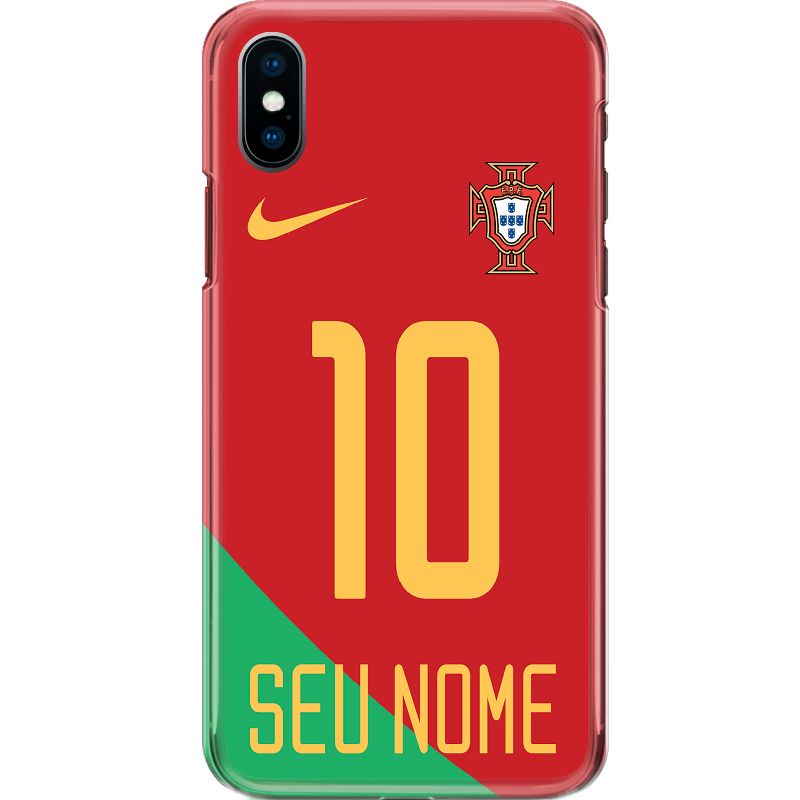 Capa Silicone NetCase Chapada Nome Copa Oficial Portugal 10