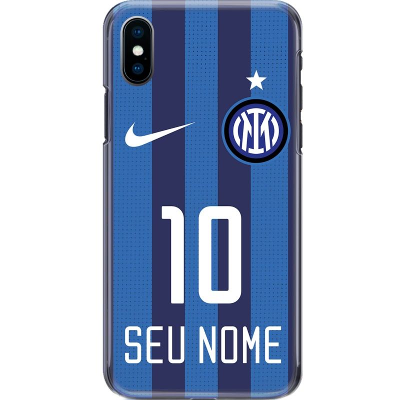 Capa Silicone NetCase Chapada Nome Coleção Times Europeus - F.C Inter de Milão