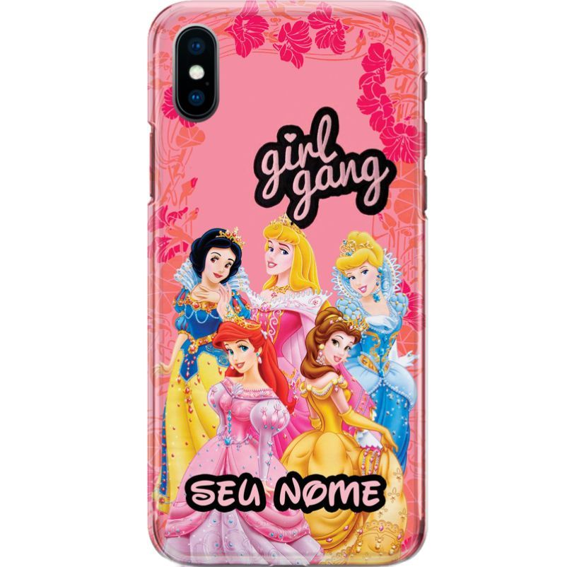 Capa Silicone NetCase Chapada Nome Coleção Disney - Girl Gang