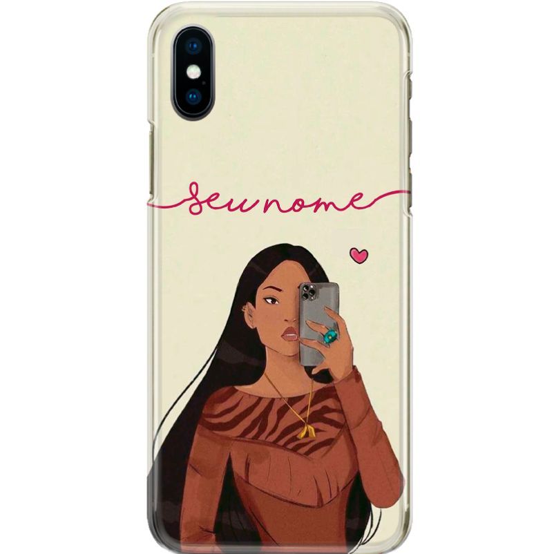 Capa Silicone NetCase Chapada Nome Coleção Disney - Pocahontas