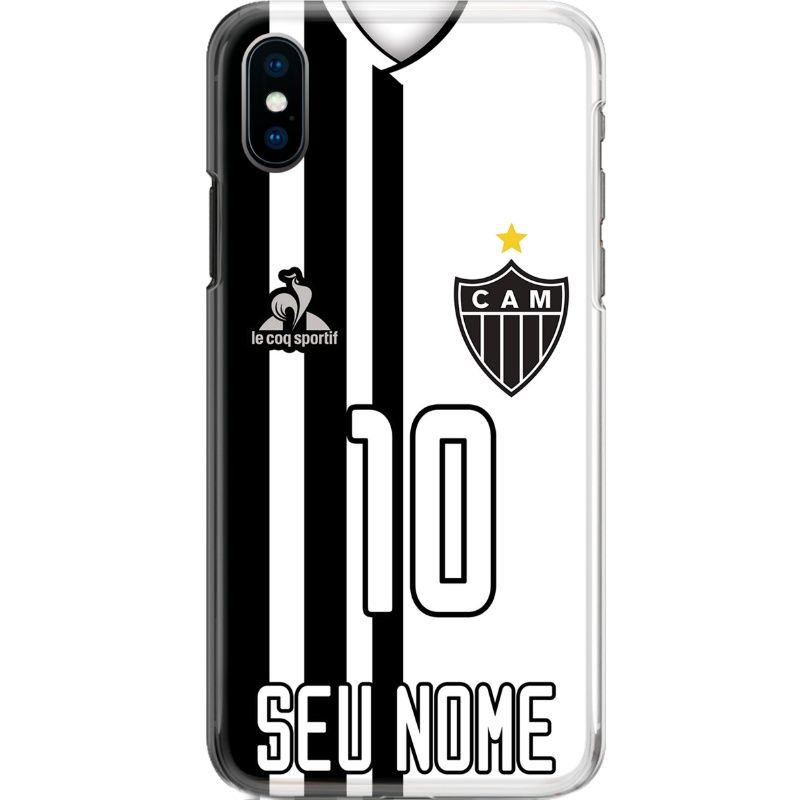 Capa Silicone NetCase Chapada Nome Coleção Times Brasileiros - Galo