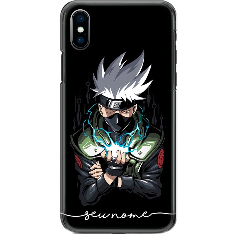 Capa Silicone NetCase Chapada Nome Coleção Naruto - Kakashi